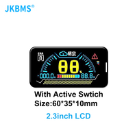 JKBMS Smart BMS LCD Display 2.3 Inch Lithium Battery Smart Bms Accessories Intelligent Battery Level Indicator JK BMS Monitor