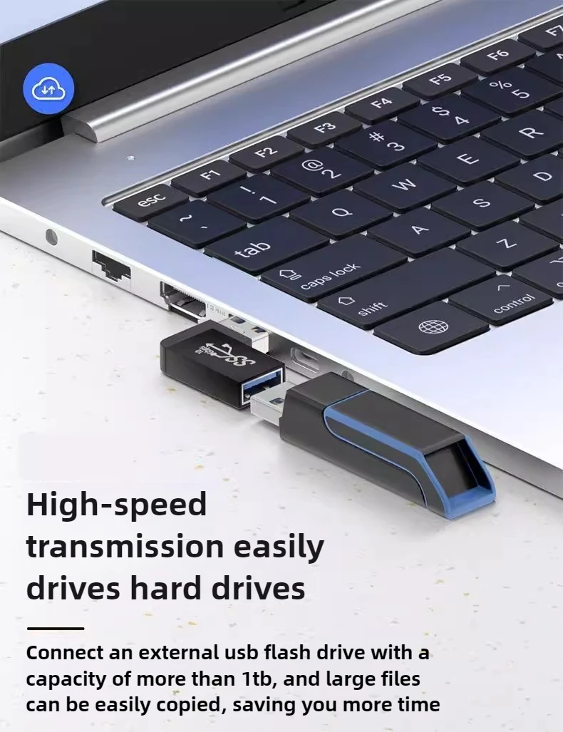 

1PCS USB Adapter Type-C Male to Female to Male 90 Degree Right Angle L-Shaped Vertical Elbow for Computer with 4 Lightning 3 Con