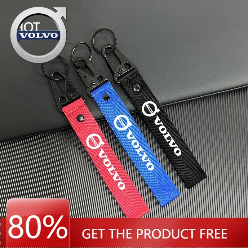

Новые эмблемы 2026 года: Брелок-держатель для ключей Volvo, подвеска-пряжка, подарки для Volvo XC60, XC90, V40, V60, S60, V50, V90, S80, C40, XC40