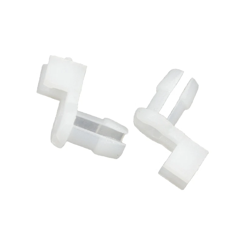 30 PCS Auto Plastic Door Lock Rod Clip Fixeding Side Fastener Clips White Car Fitting