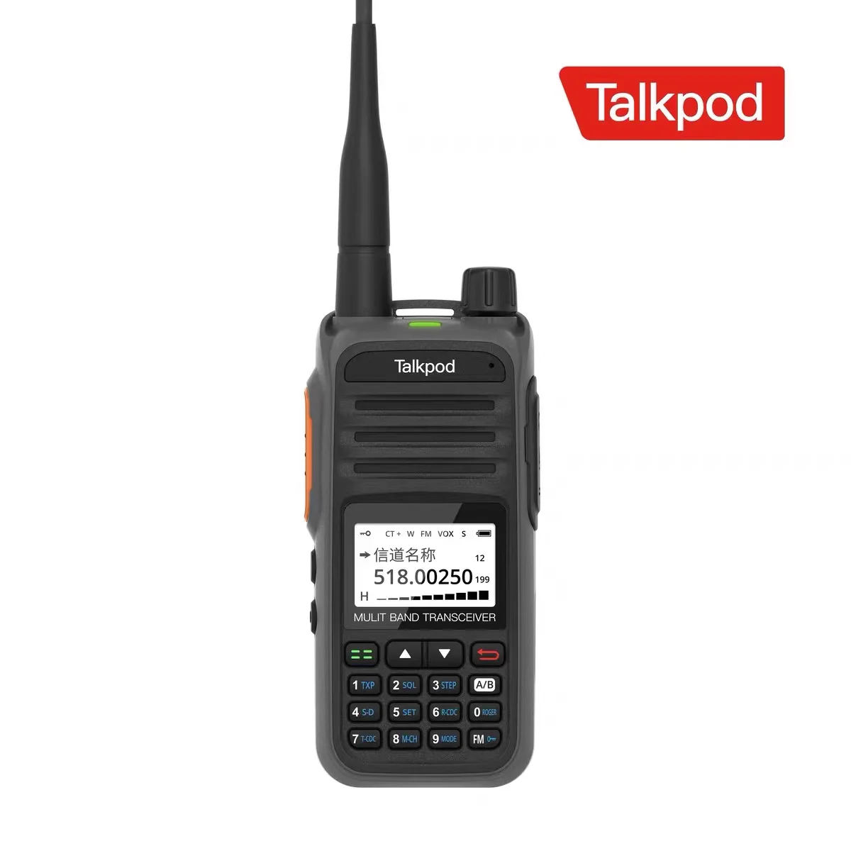 

Talkpod A36plus Two Way Radio Transceivers Multi-Function with Color Display Walkie talkie UHF/VHF/AM/FM Multi-Band Portable