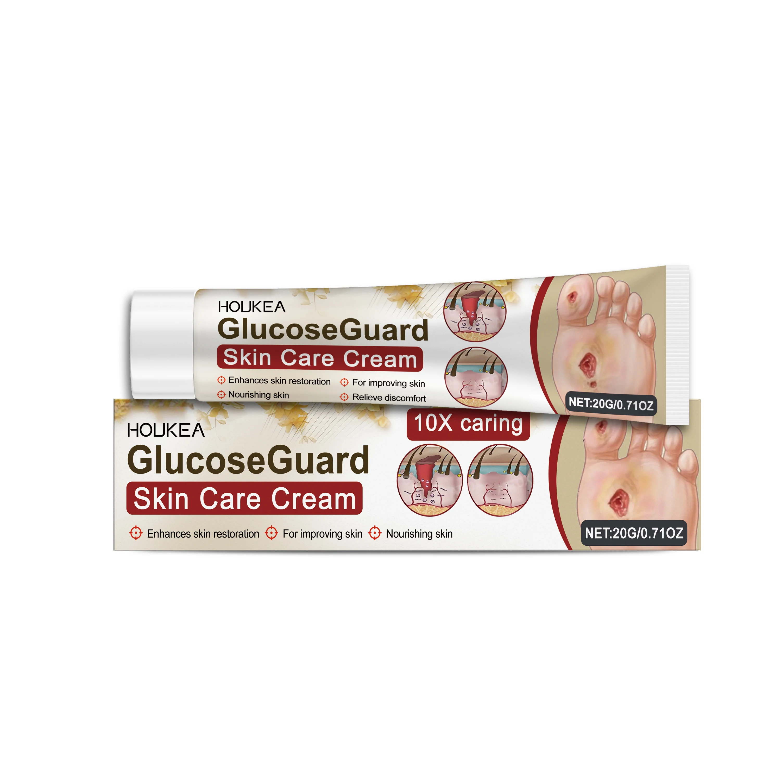Scar Repair Cream Gentle Skin Smoothing Care Improve Marks From Surgery Burn Pregnancy Stretch Marks Lighten Skin Blemishes