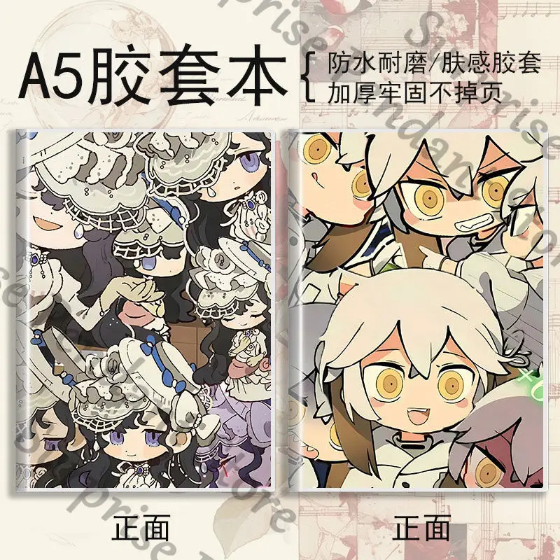 Reverse:1999 Game  ambitus Schneider Vertin  A5 Notepad Adorable student Diary notebook High appearance level