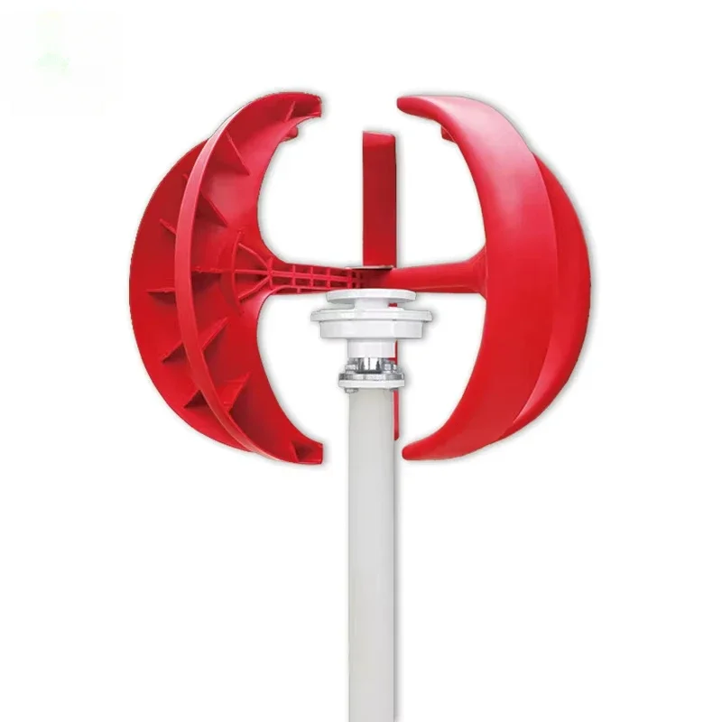 

Lantern Type 500w 1000w Vertical Axis Wind Turbine 12v 24v 48Vsmall Wind Turbine Generator For Home Use