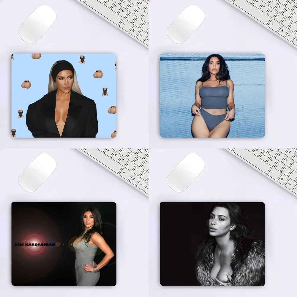 

K-Kardashian Actress K-Kim F Mousepad Office Large Mouse PC Computer Game Small Keyboard Rubber Anti-slip Mice Mat