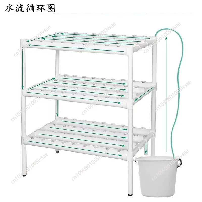 Soilless Cultivation Home Balcony, Growing Vegetables Strawberries, Hydroponic Plants Multi-layer Vegetable Planter