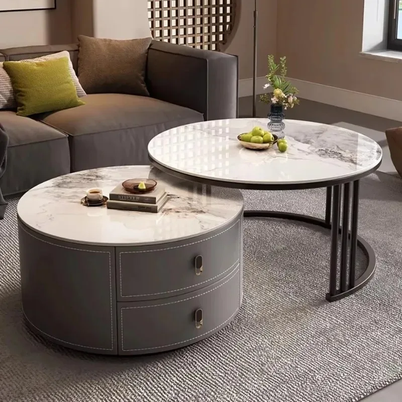 

Decoration Creative Coffee Tables Luxury Design Aesthetic Minimalist Coffee Tables Modern Unique Mesas Bajas Trendy Furniture