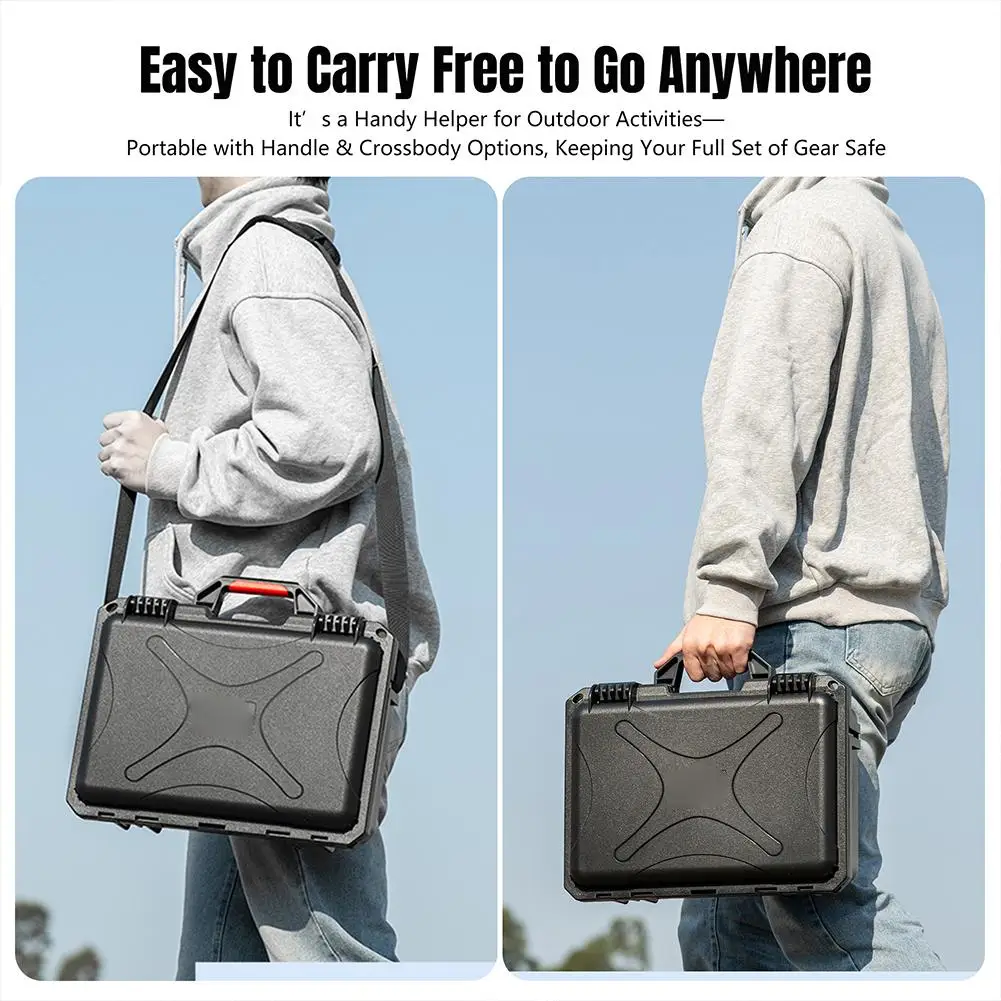 For DJI Mini 5 Pro Fly More Combo Waterproof Safety Case Carry Case Shock-Absorbing Storage Box For DJI Mini 5 Drone Accessories