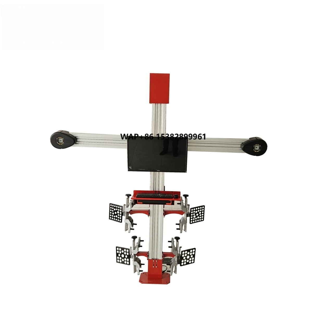 Popular Aluminum Alloy Column 3D Four Wheel Alignment System Manual Car Alignment Machine