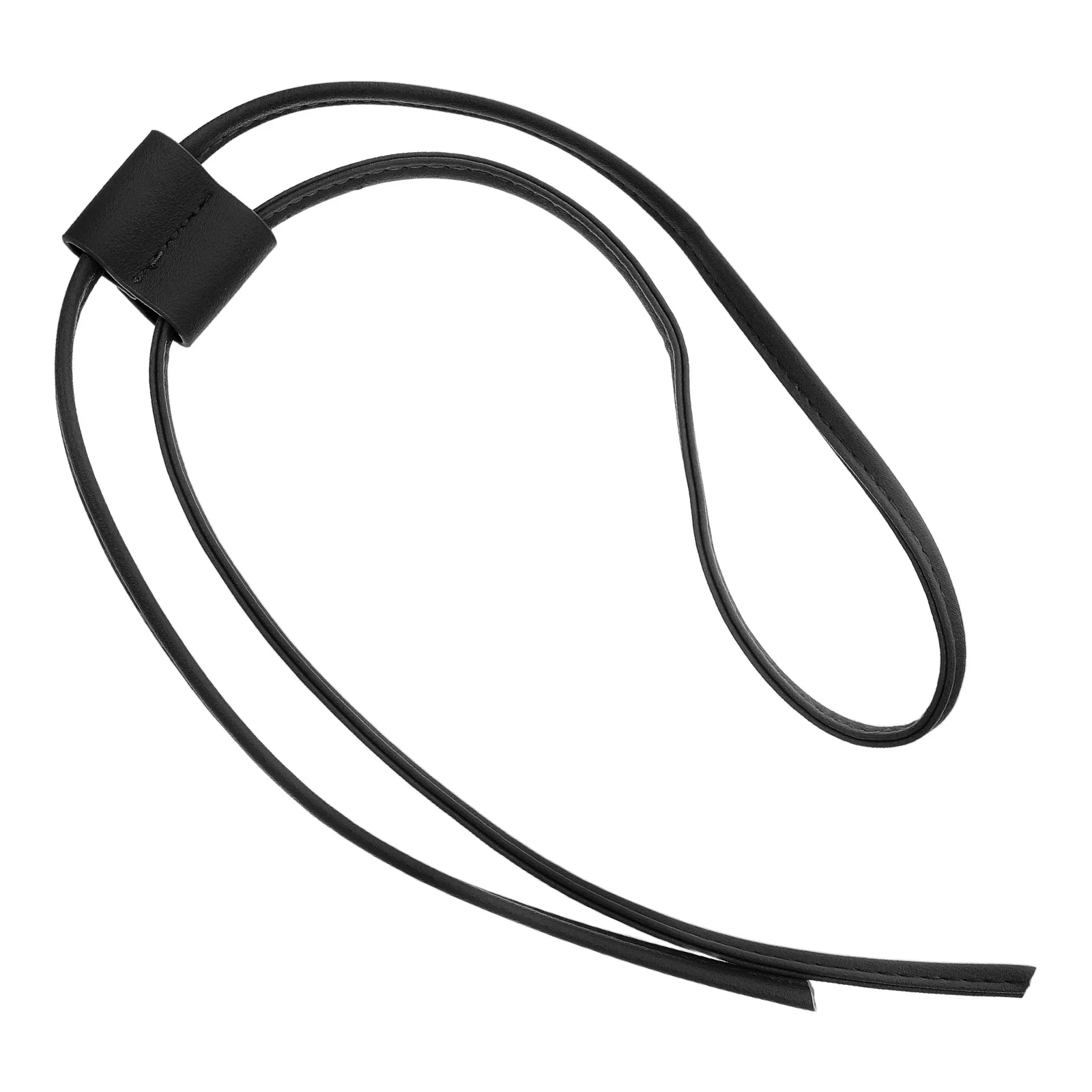 

19.45" Pu Drawstring Strap For Bucket Bag Replacement Detachable Pull Cord Diy Purse Accessories Bag Strap Keeper