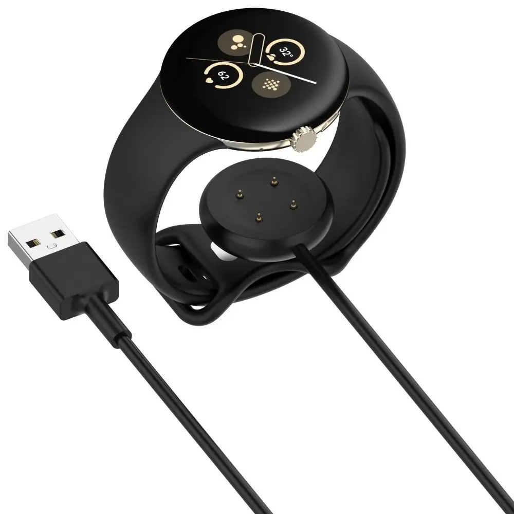 New 1M Charging Cable USB Power Dock Smart Watch Charger Fast Charging Smart Watch Charger Cord Adapter for Google Pixel Watch 2