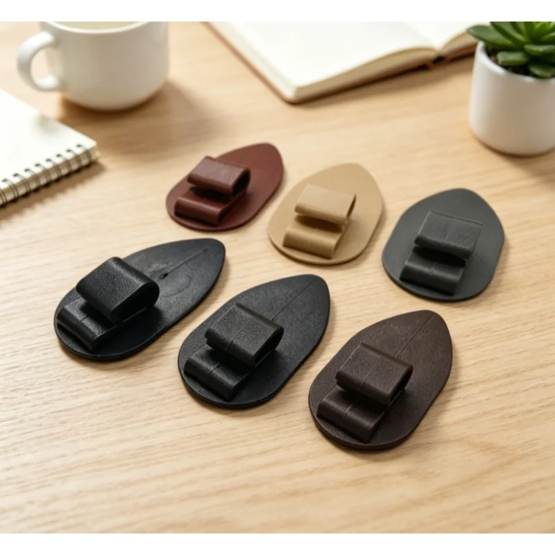 10pcs Surround Wire Loop High Edge Foot Pads Side Standing Edge Anti-Slip Curl Edge Fixing Buckle Foot Pad Clips