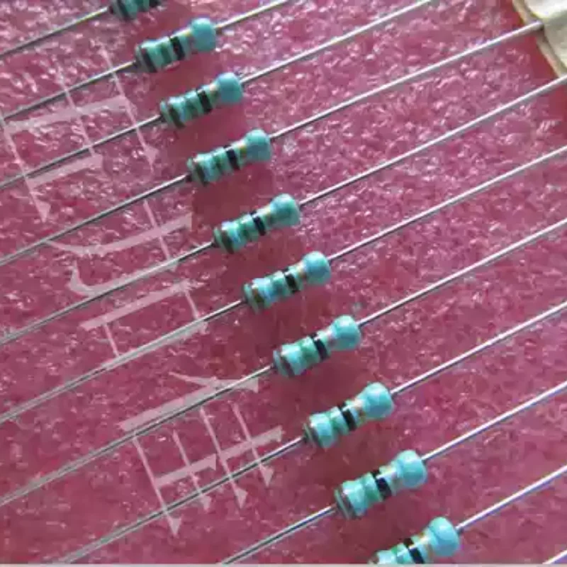 10-100pcs 15R0 15R 15 Euro 1/4W 5% imported color ring resistor