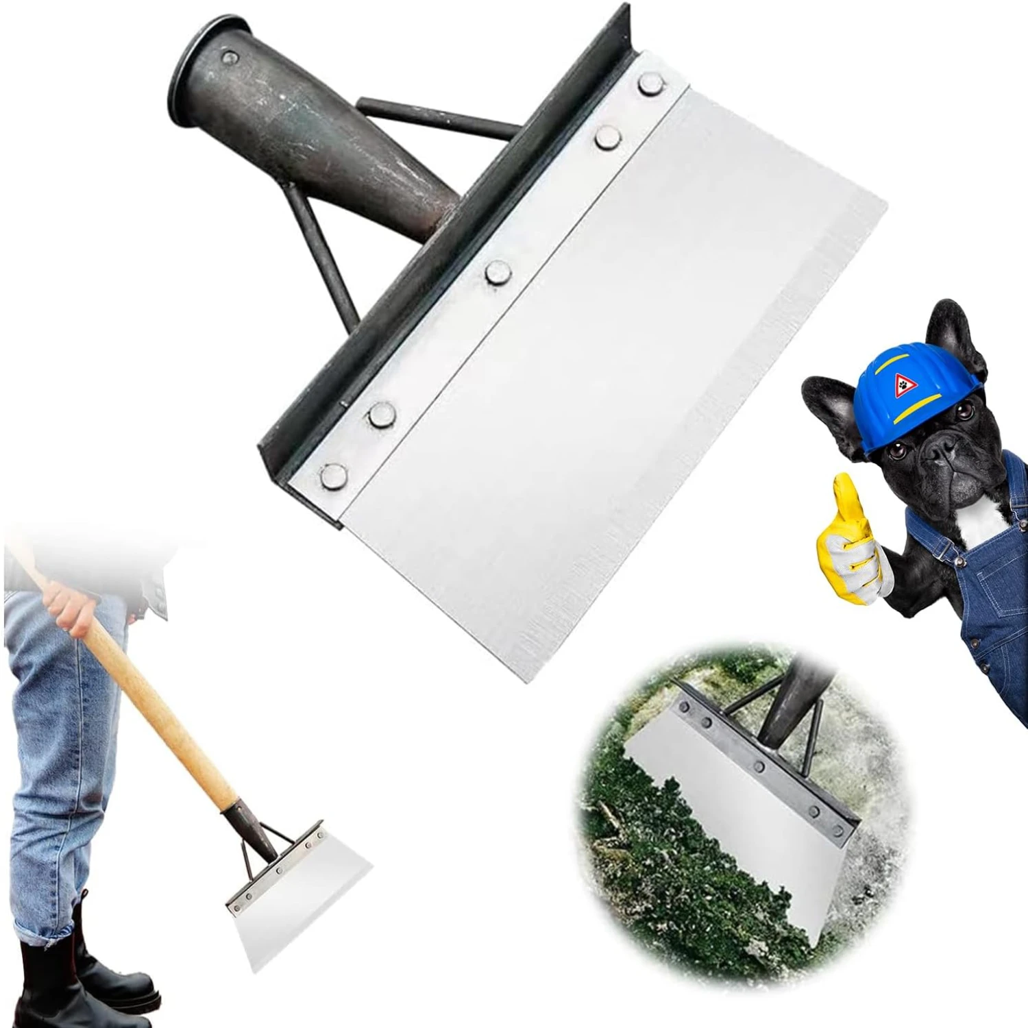 

Versatile Multifunctional Landscaping Flat Shovel for Efficient Digging, Weeding, and Trimming - Ideal Tool for Outdoor Garden C