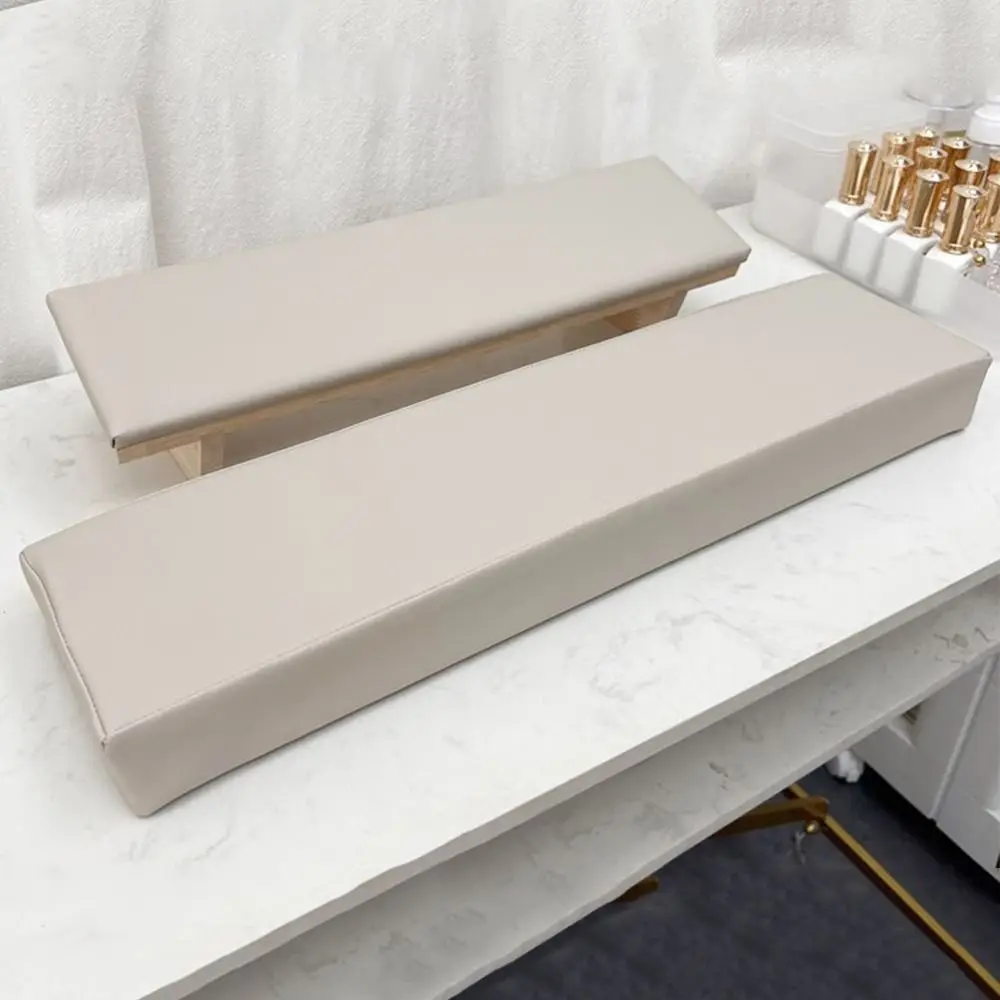 

Наклонная конструкция, скошенная подушка для рук, компактная деревянная основа, подставка для ногтей, подушка для подлокотников, подставка для рук, подставка для дизайна ногтей