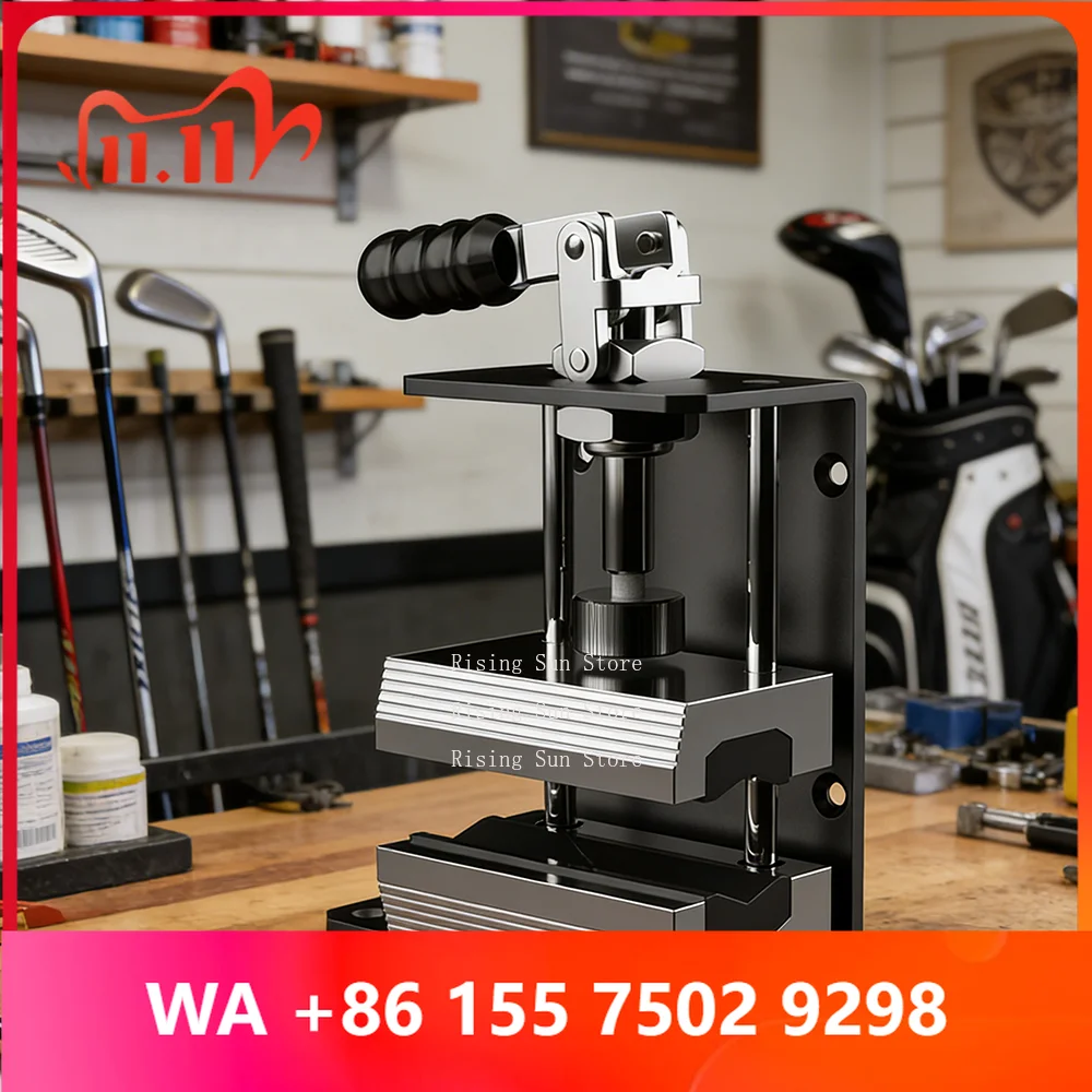 Professional por golf club grip that requires no drilling and won't damage the , comes direct