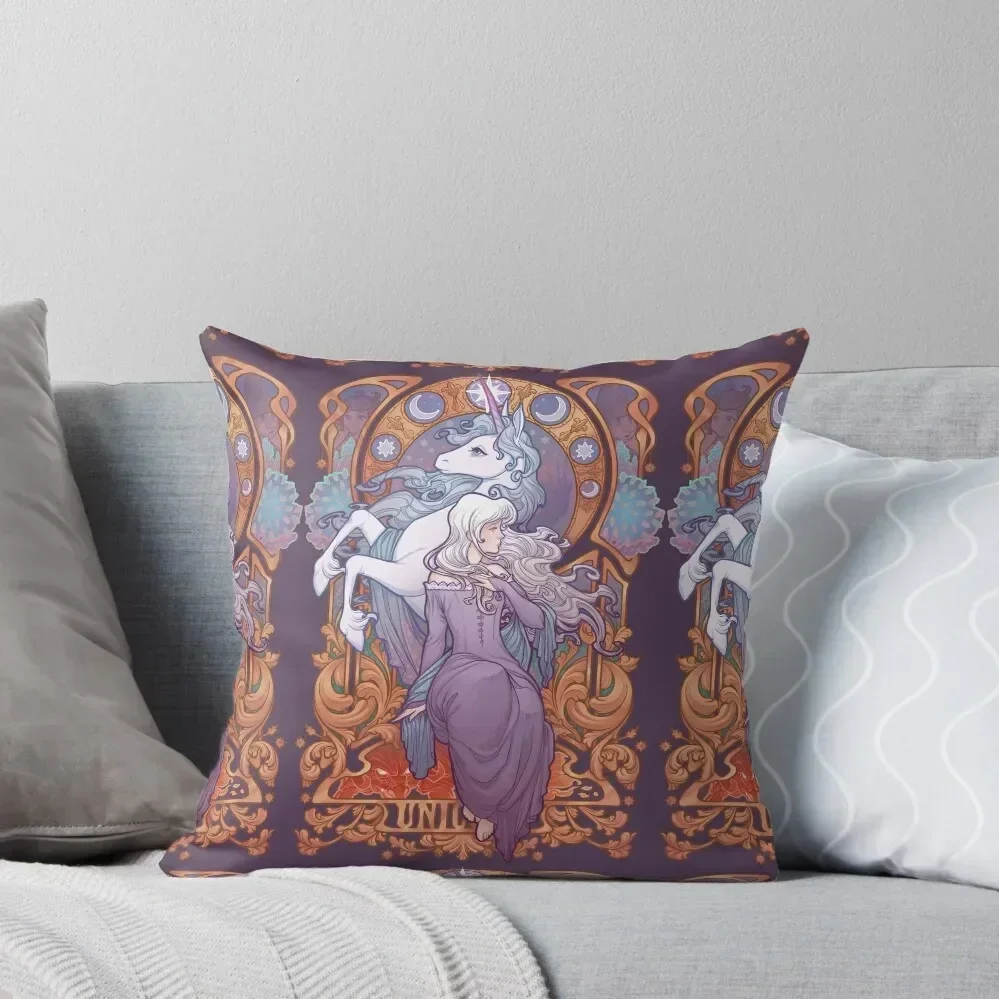 Lady Amalthea - The Last Unicorn Throw Pillow Decorative Sofa Cushion Sofa Cushions Cover pillow