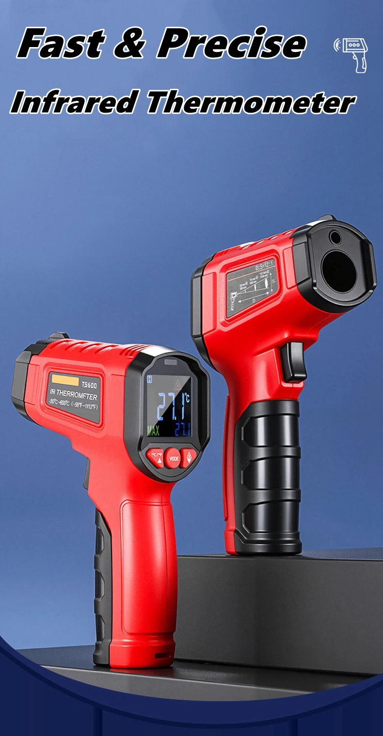 Infrared Thermometer Gun Non-C - Soap Making Thermometer recension och pris