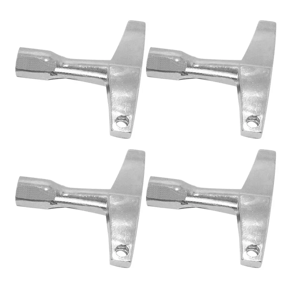

4 Pcs Four-corner Drum Key Set Aluminum Alloy Compact Lightweight Universal Drum Tools Snare Accessories Tuning Wrench Hardware