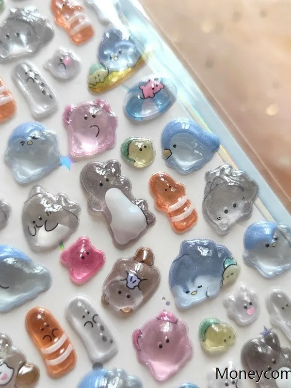 �y�Z�[�����z3D �N���X�^���X�e�b�J�[�t�@�~���[�S�[�X�g����q���w���g�ѓd�b�̑����t�F�C�N�N���X�^���G���{�X���H�|�i