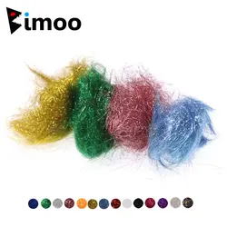 Bimoo-linha de pesca no gelo ultra fino, fibra/scud para ninfa, camarão, material para truta, iscas, iscas