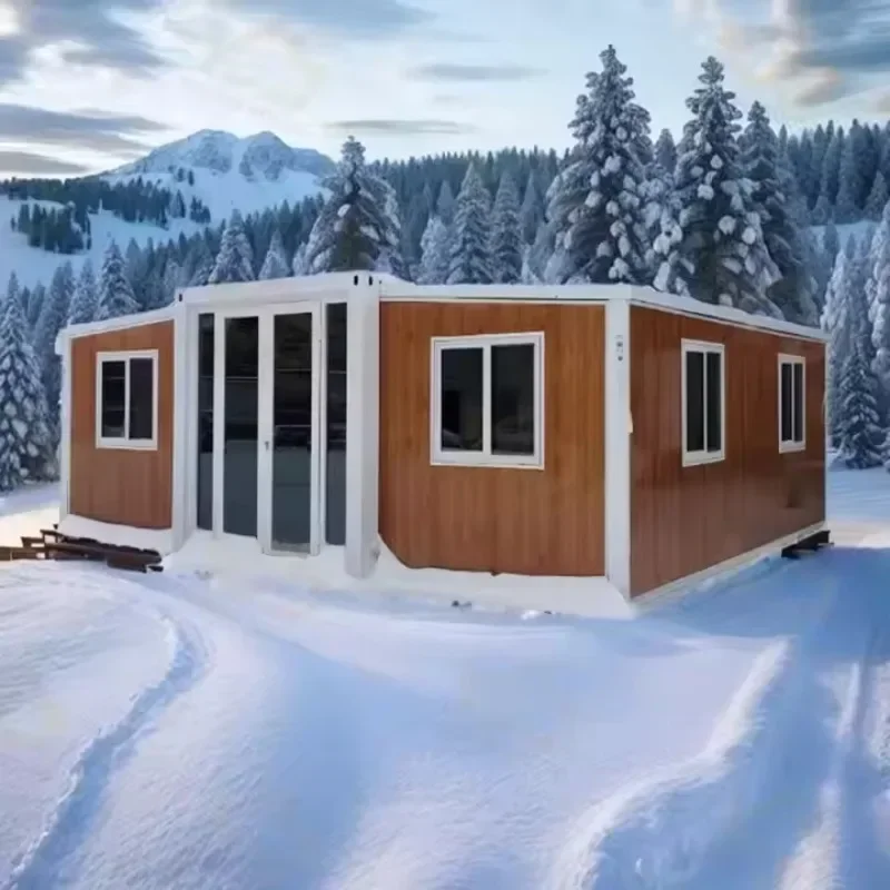 Prefabricated House Furniture Portable Foldable House Mobile Tiny Home for Sale 20ft Expandable Container House High Quality