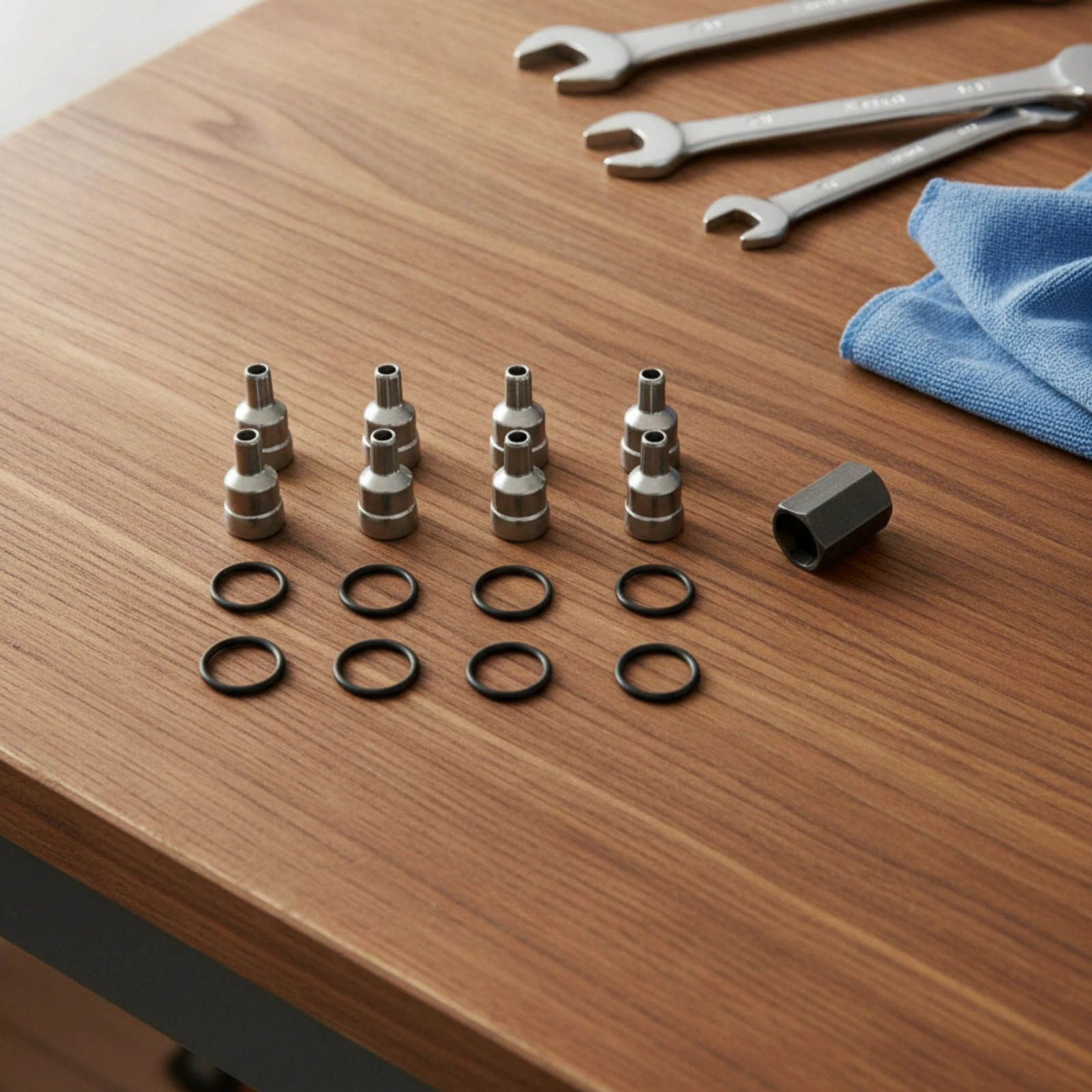High Pressure Oil Rail Ball Tube Repair Kit Leakproof High Pressure Oil Rail Repair Kit Hardware Premium Long-Lasting