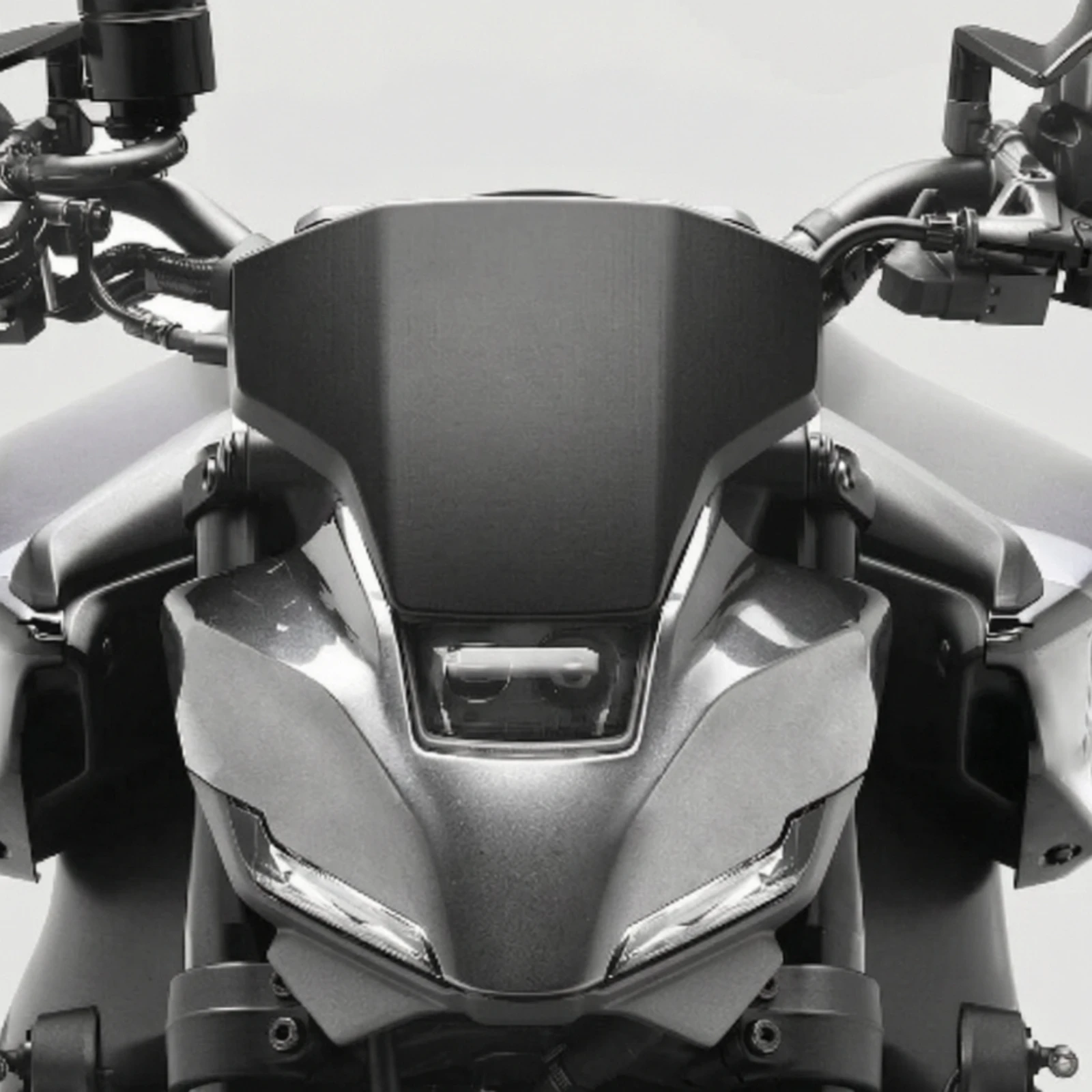 Encircling Front Windshield with Mounting Screw Kit Long-Lasting CNC-Machined Aluminum Windscreen Motorcycle Brand MT-09 Front