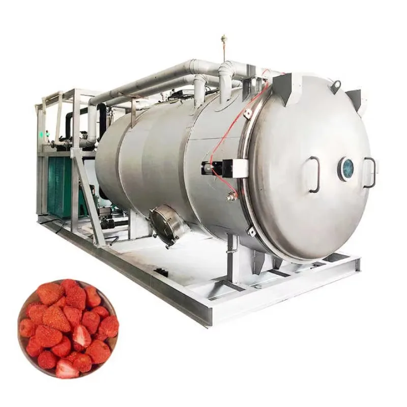 Home Use Electric Heating Automatic Freeze Dryer Fruit Freezer Machine for Food Candy Processing Vacuum Freeze Drying Equipment