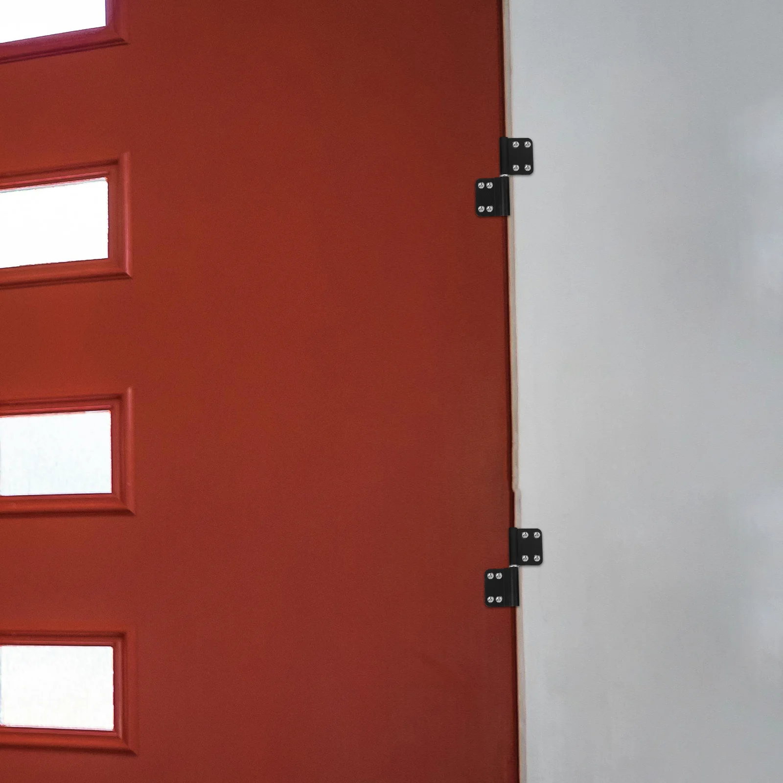 

1 Set Of Bathroom Door Heavy Duty Detachable Offset Hinges For Interior Doors Wear-Resistant Aluminum Alloy Hinges For Cabinet