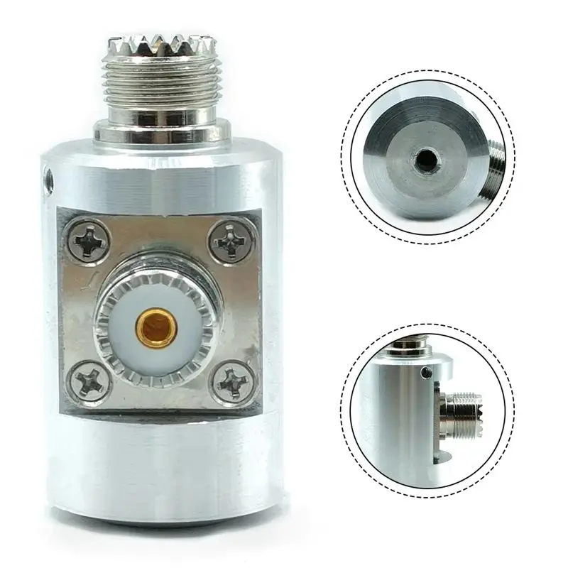 DT17 MSK-08 Antenna Base for Pac-12 System, Aluminum Alloy Top M Female Connector Adapter, Compatible Camera Tripod Car Mounts