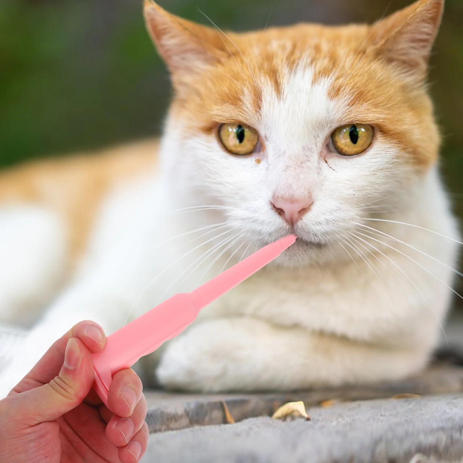 

Pet Pill Dispenser Silicone Pusher Tool Soft Tip Medicine Feeder for Cats Dogs Small Animals Accurate Dosage Pet Medication