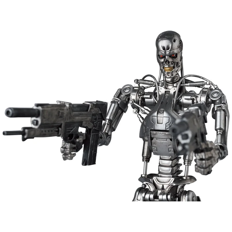 In Stock Original MAFEX No.206 MAFEX ENDOSKELETON TERMINATOR 2 JUDGMENT DAY Anime Action Collection Figures Model Toys