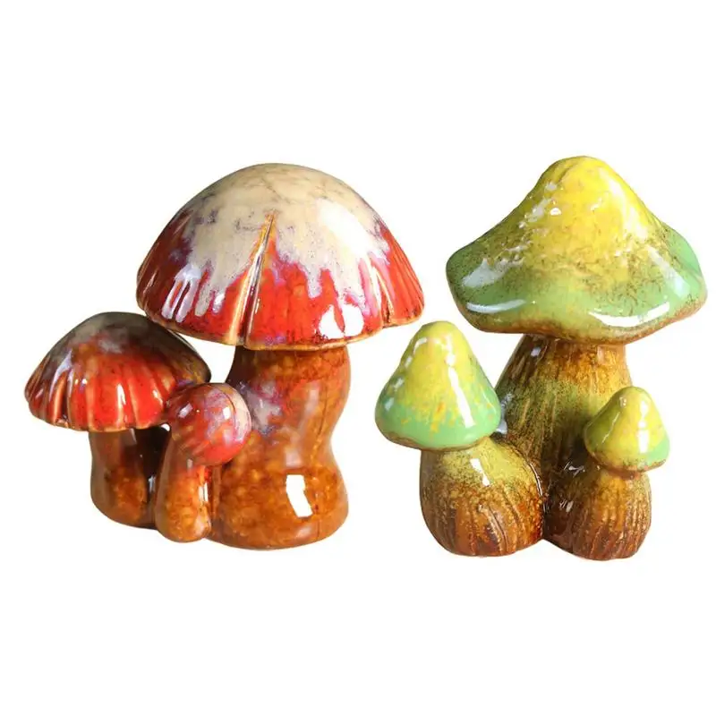 Toilet Bolt Caps Mushroom 2pcs Cute Mushroom Covers Toilet Bathroom Decor Resin Mushroom Sculpture Statue Cute Mushroom Covers