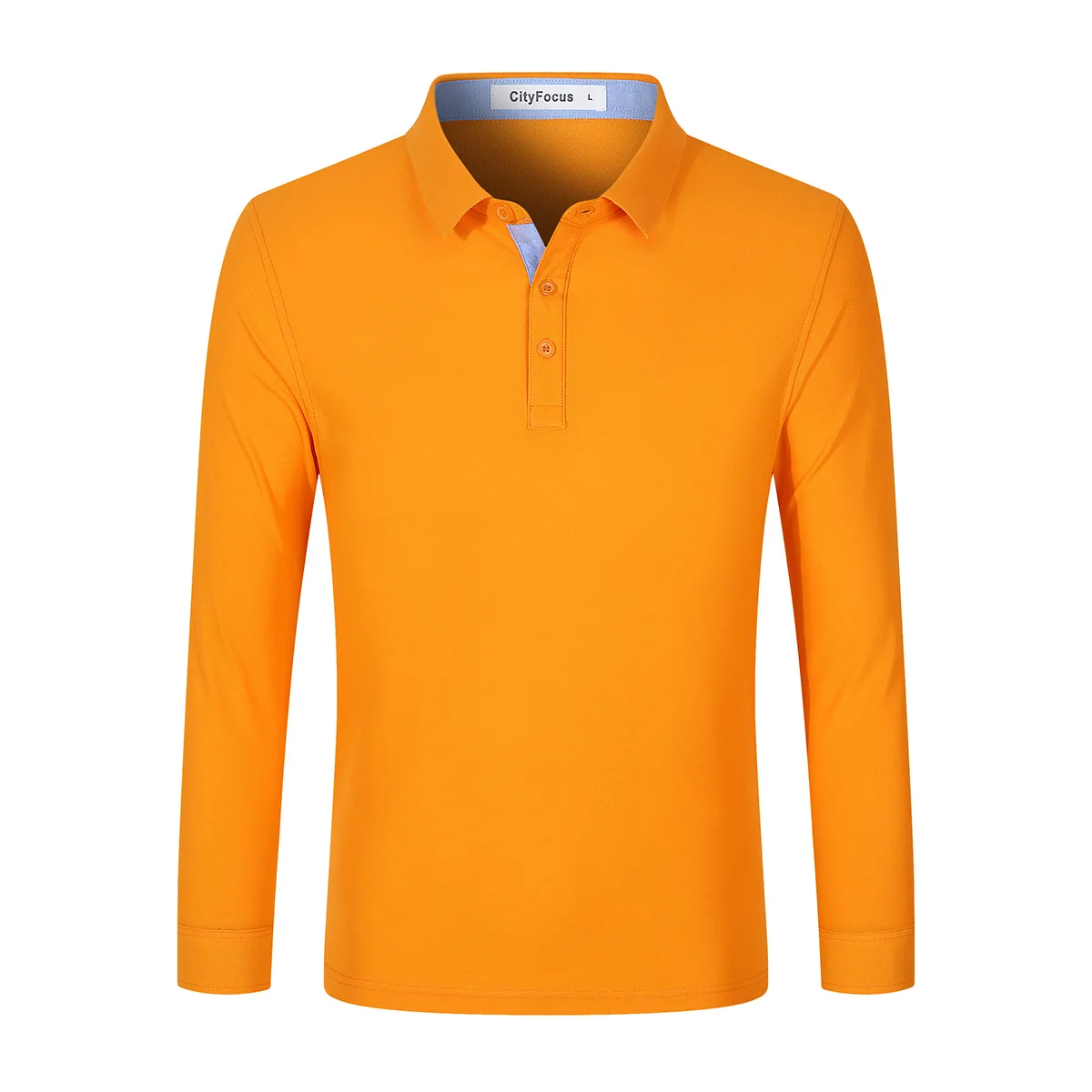 Men's Long Sleeved POLO High-quality Fashionable Slim Fit Spring Autumn Couple Team Clothing Customization