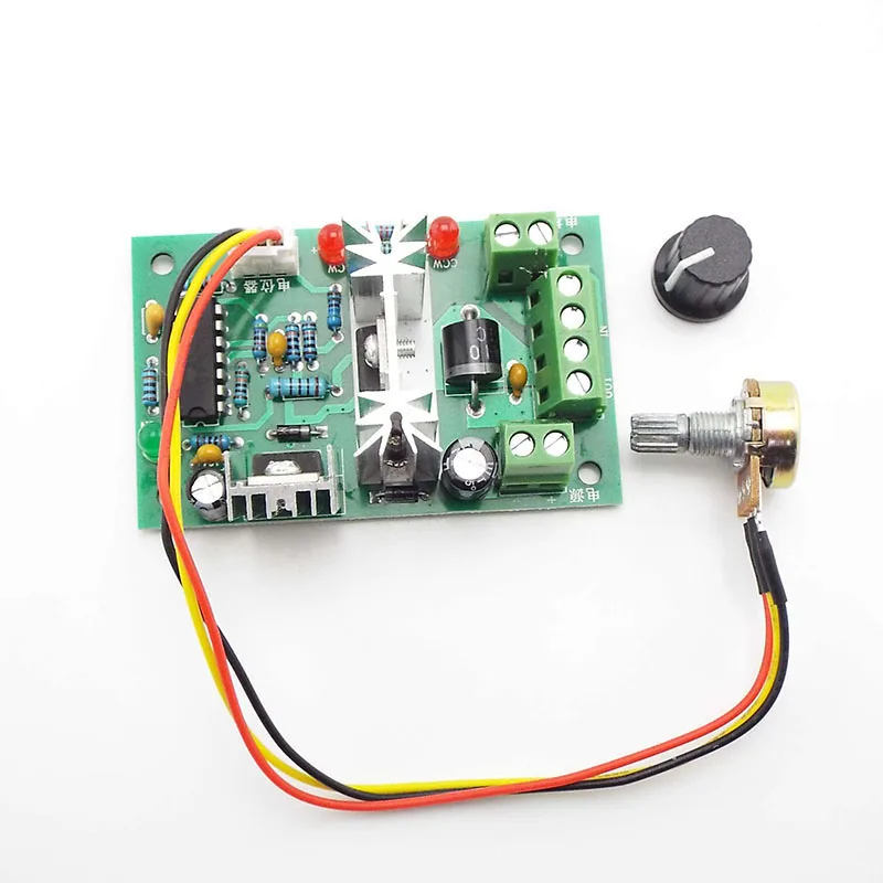 DC 6A 6V-30V CCM6N PWM 12V DC Motor Speed power Controller 12V 24v Positive Inversion Switch Controllers Mini Size R23
