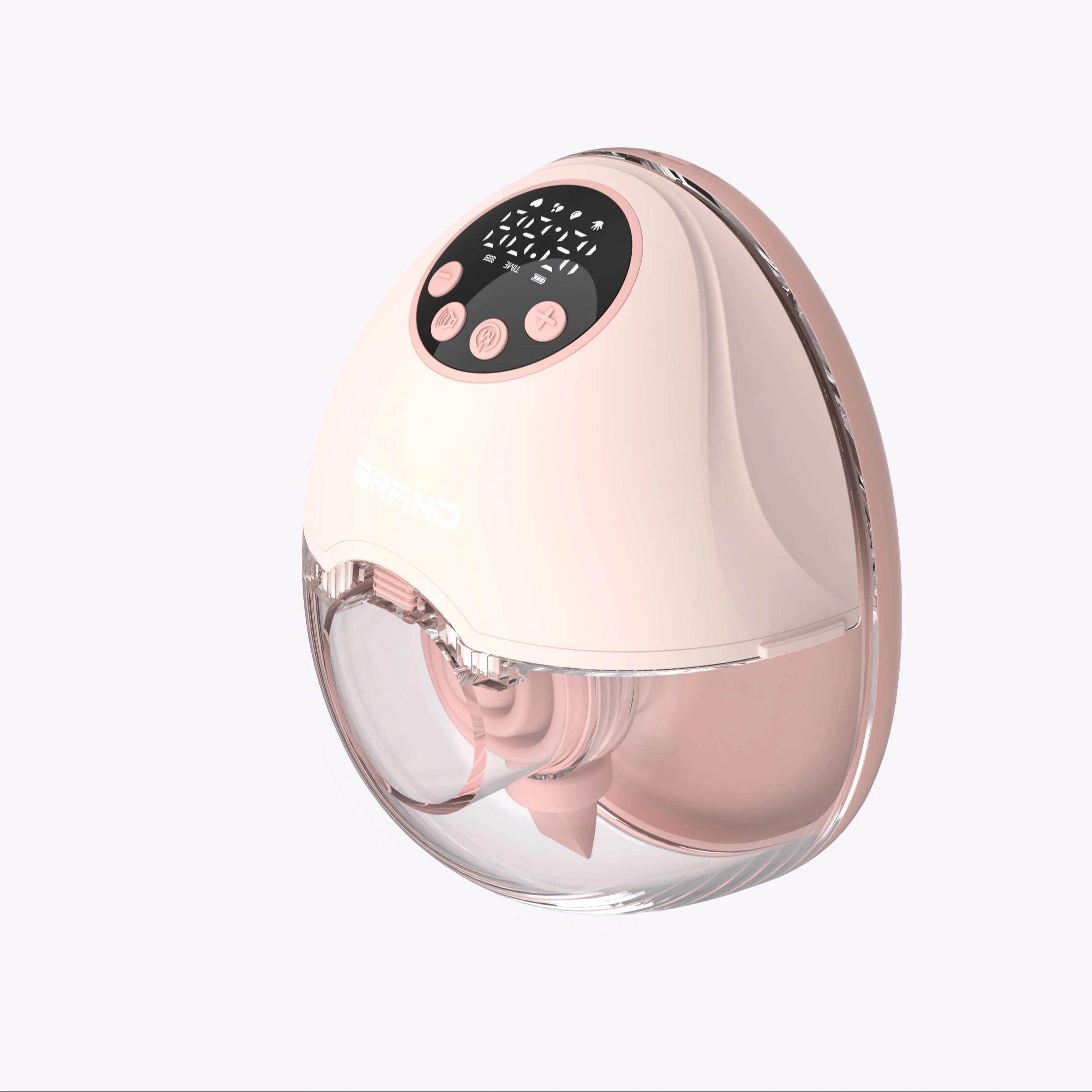 

STLF Wholesale OEM/ODM BPA-Free Hands Free Silicone Wireless Electric Breast Pump Wearable Breast Milk Pump for Baby Feeding