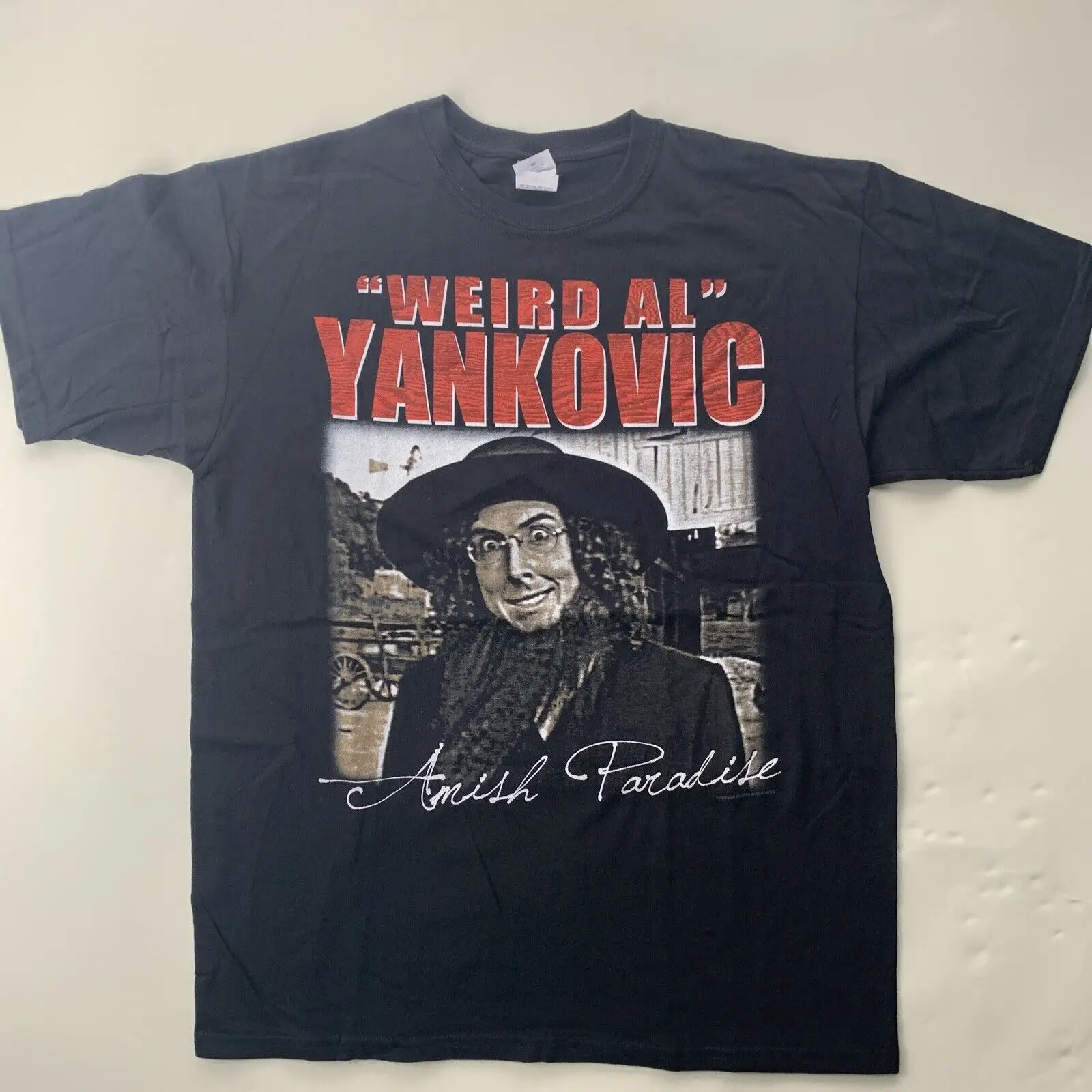 Weird Al Yankovic 2010 T Shirt Large Amish Paradise