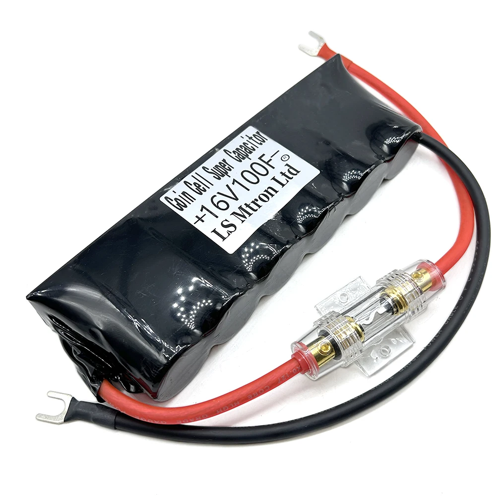 

LS Mtron Ltd 16V100F Автомобильный выпрямительный модуль 2,7V500F Вспомогательная зажигалка для хранения Резервный источник питания большой емкости