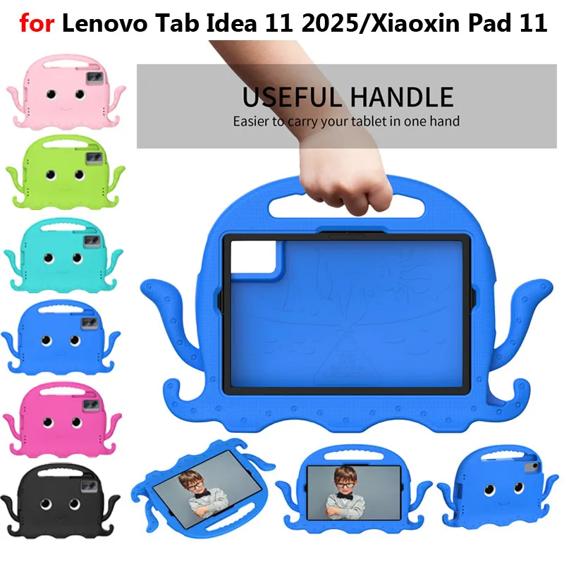 الأخطبوط لينوفو تاب فكرة 11 " 2025 TB-336FU ل Xiaoxin Pad 11 TB335FC اللوحي للصدمات الاطفال رغوة إيفا اللوحي واقية #1