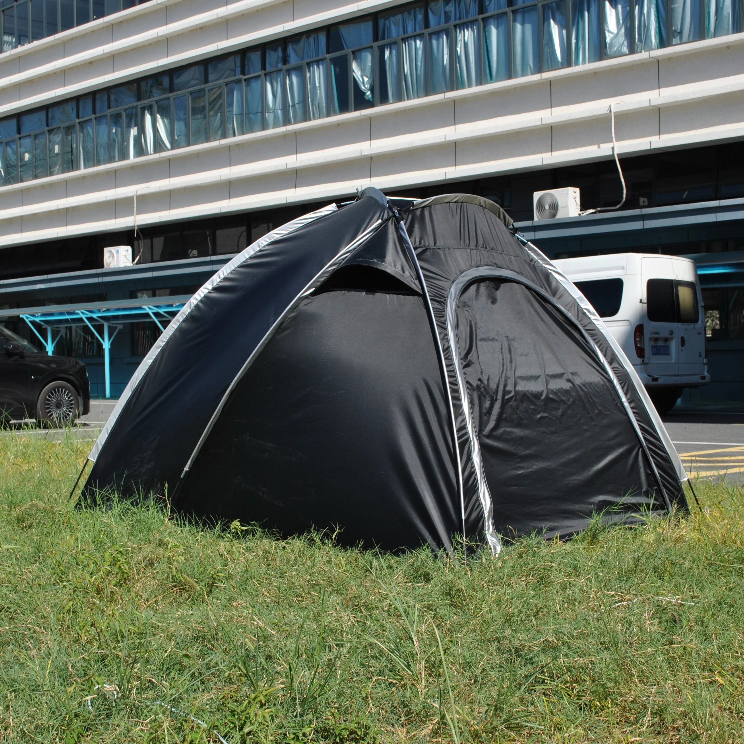 

Корчатая палатка с серебряным покрытием, водонепроницаемая палатка с солнцезащитным козырьком, уличная семейная палатка, семейная корчтовая палатка на 4 человека, бейсбольная палатка