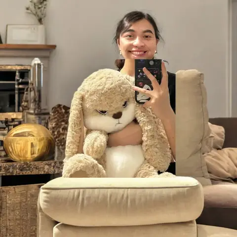 Conejo enojado de gran tamaño, juguete de peluche, lindo Animal, muñeco de peluche Kawaii, juguetes suaves, modelo de decoración de habitación, regalos de cumpleaños