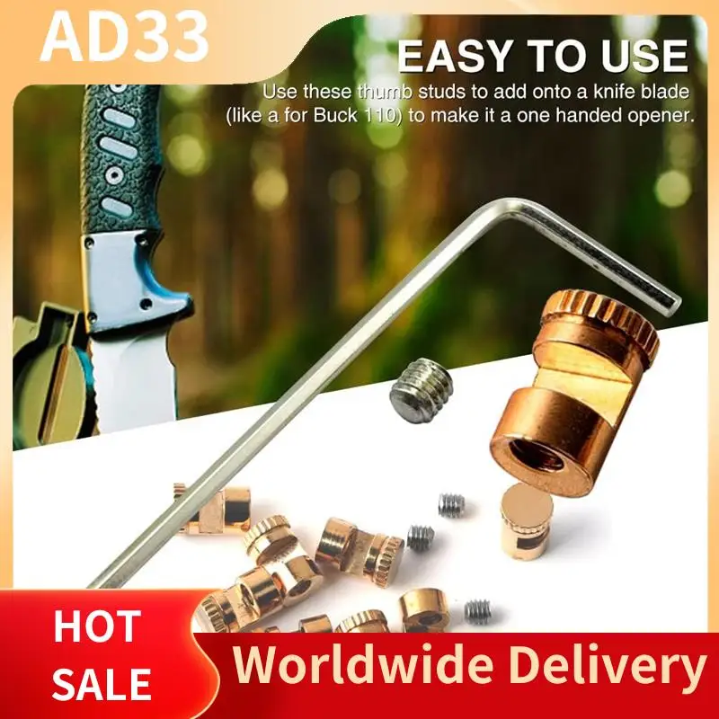 

Top Deals 1Set Thumb Stud Replacement For Buck 110 Knife With Hex Wrench Easy Install Easy To Use