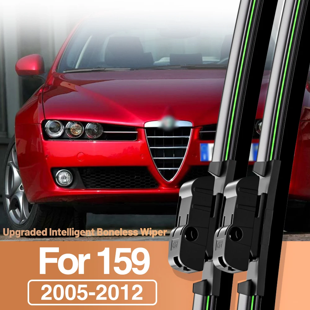 

2pcs For Alfa Romeo 159 2005-2012 Front Windshield Wiper Blades Windscreen Window Accessories 2006 2007 2008 2009 2010 2011