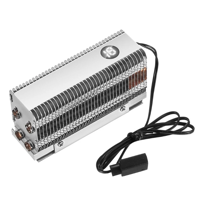 Z Quick Install M.2 2280 SSD Coolers Double Coppers Heat Pipe Temperature Monitor
