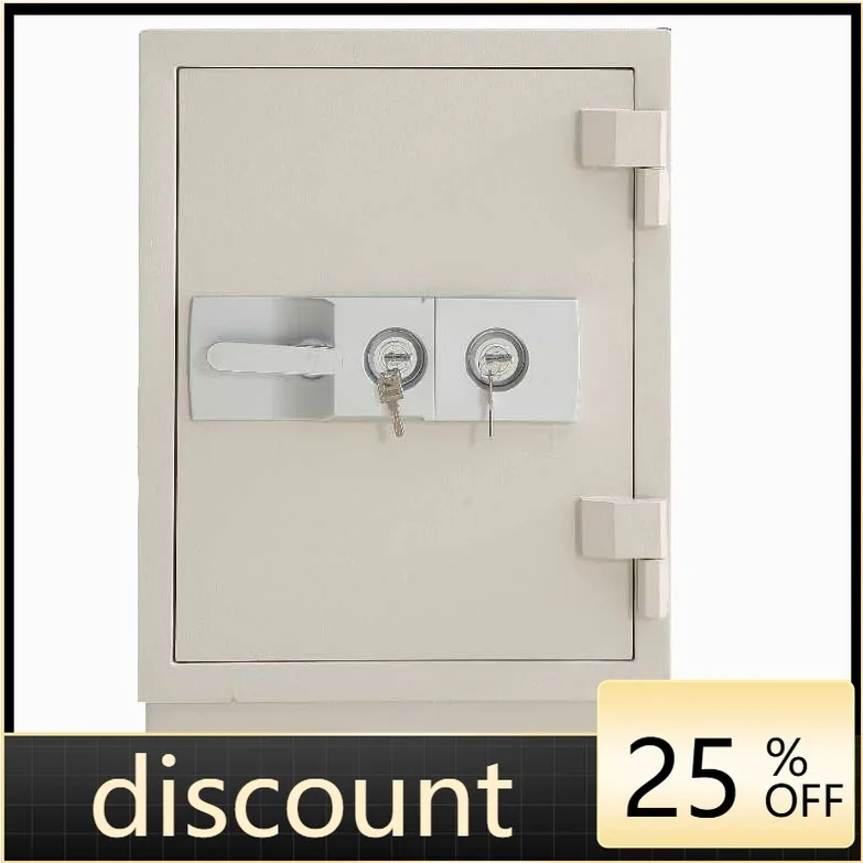 LMM all steel anti-theft hotel office home business double keychain safe