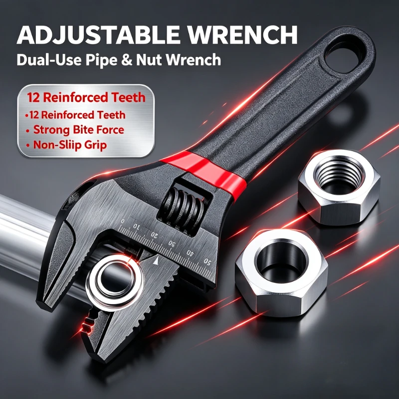 Mini Adjustable Open-End Spanner 6/8