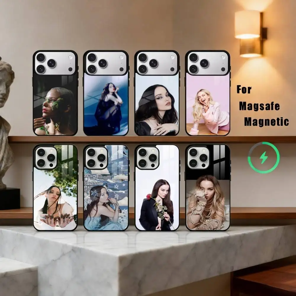 

pretty D-Dove C-Cameron Actress Phone Case For iPhone17,16,15,14,13,12,11 Plus,For Magnetic Wireless Charge Cover