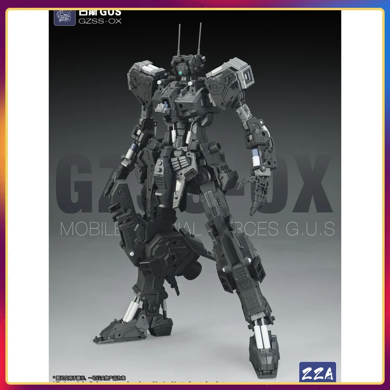 新しい ZZA モデル 1/100 MG GZSS-OX GUS 組み立てモデルキットプラスチックスケルトンキットアニメアクションフィギュアロボットプラスチックモデルギフトおもちゃ