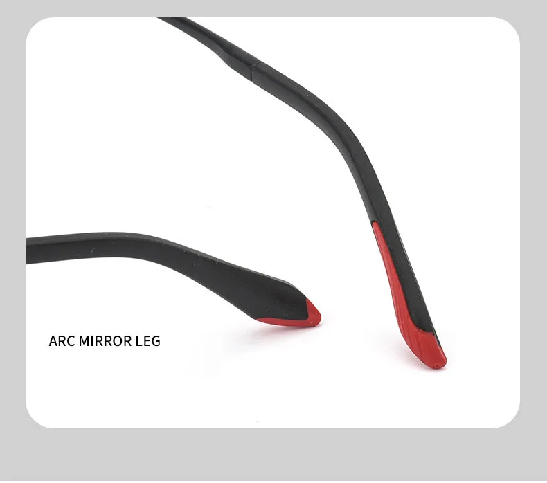 EYELUYAN Modische Sportliche Halbrandlose Optische Myopie-Brille Hochwertiger Halbrandloser Brillenrahmen 801 – Detail 5
